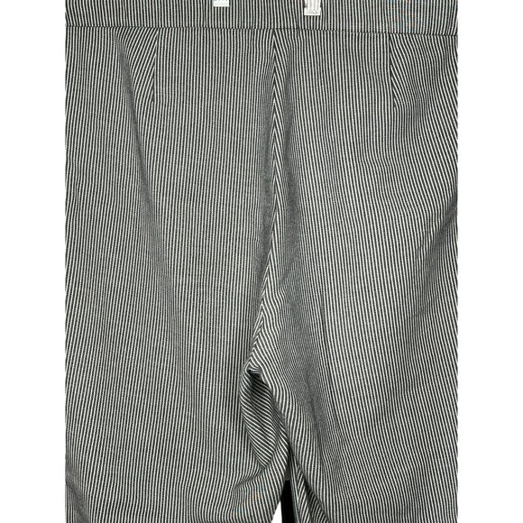 J Jill essential slim ankle size 18 pull up stretch, stripes grey white - Picture 6 of 13